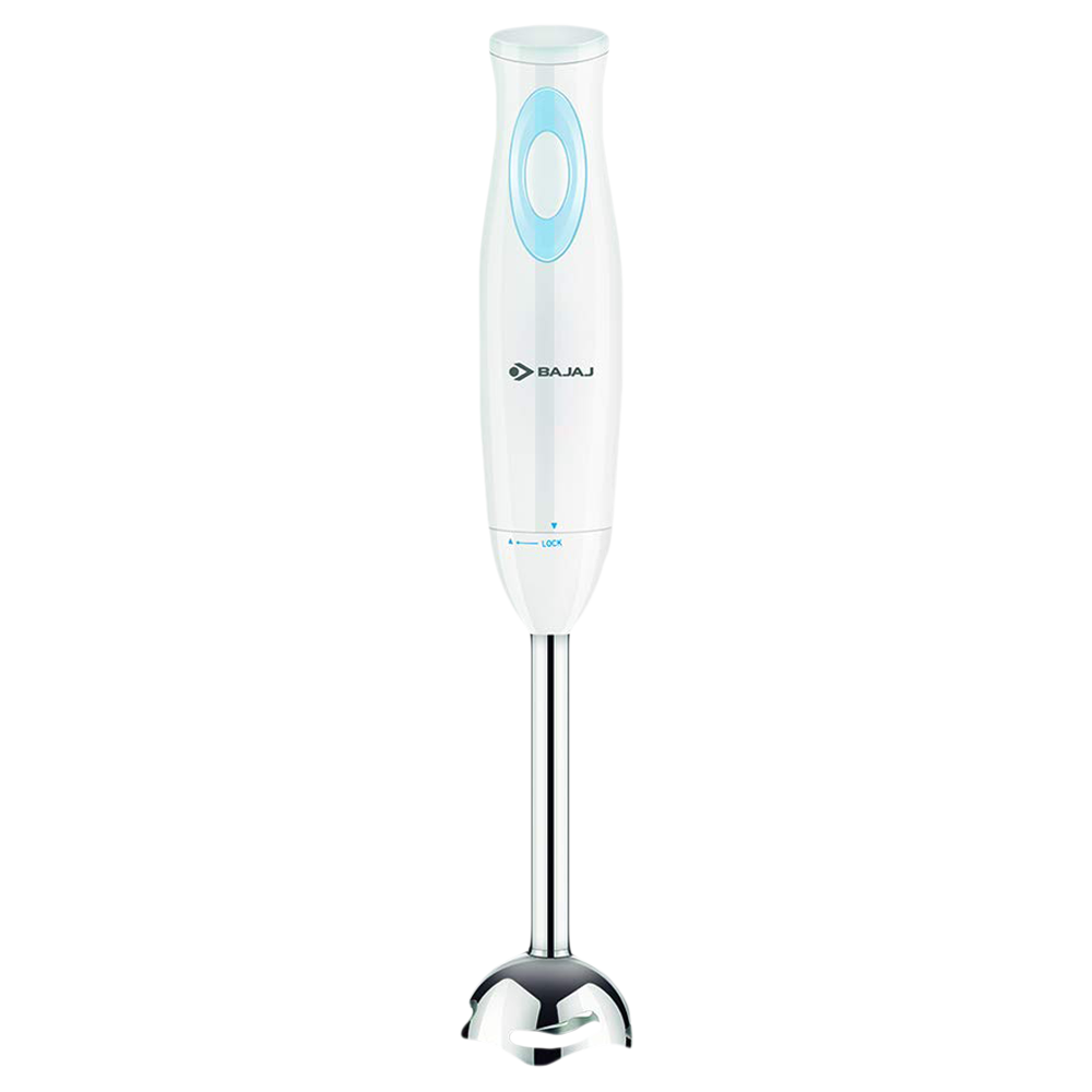 BAJAJ HB 16 300 Watt Hand Blender Silent DC Motor White